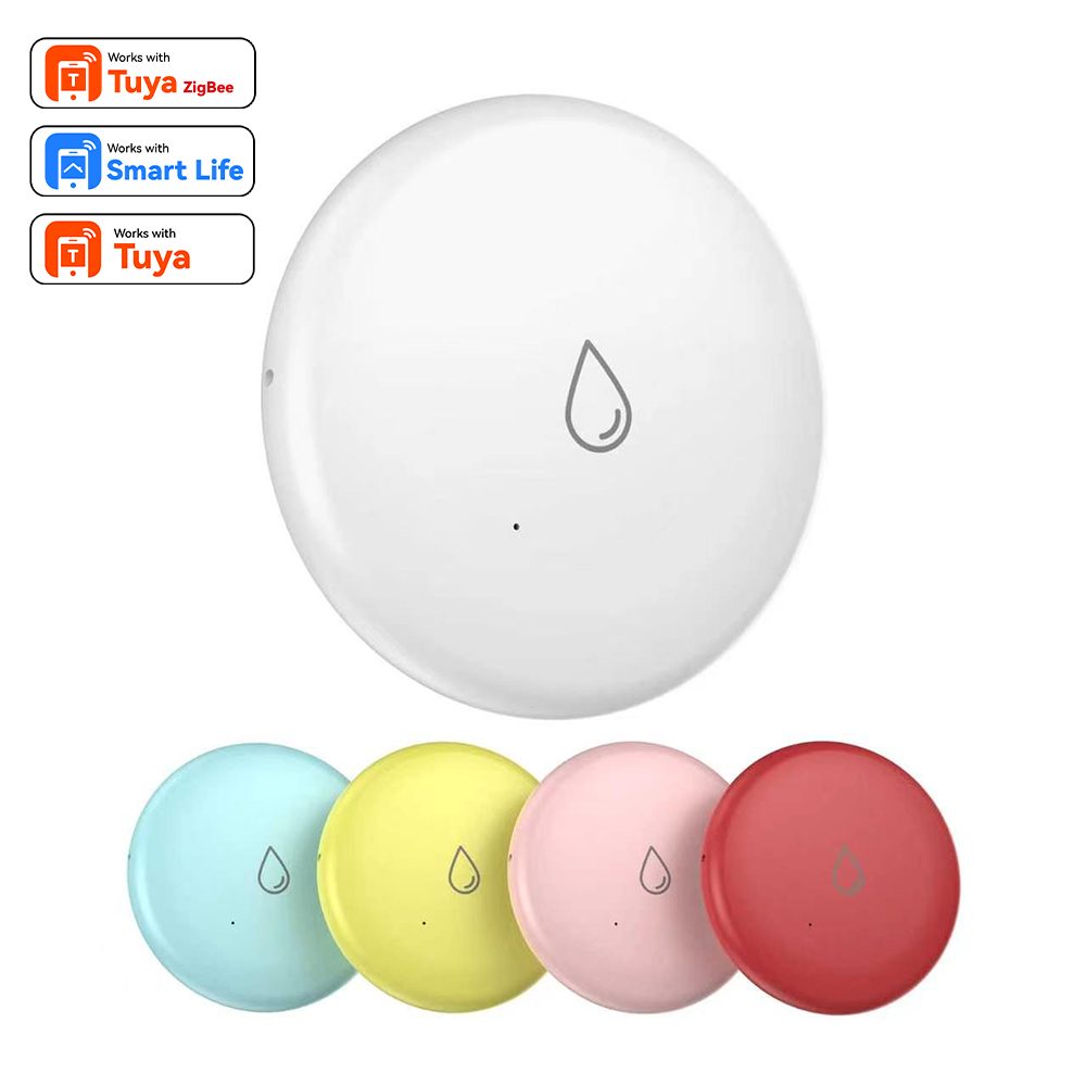 Water Alarm Sensor - Tuya Zigbee Leakage Sensor LED Immersion