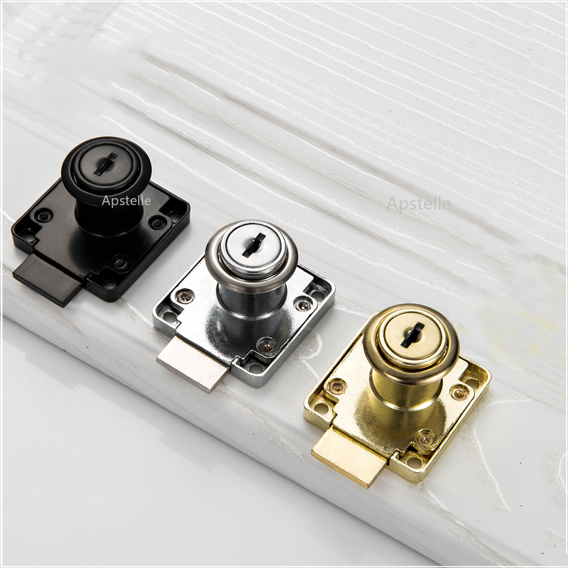 Medicine Cabinet Lock - PQB High-grade Desk Drawer Lock 22/32mm