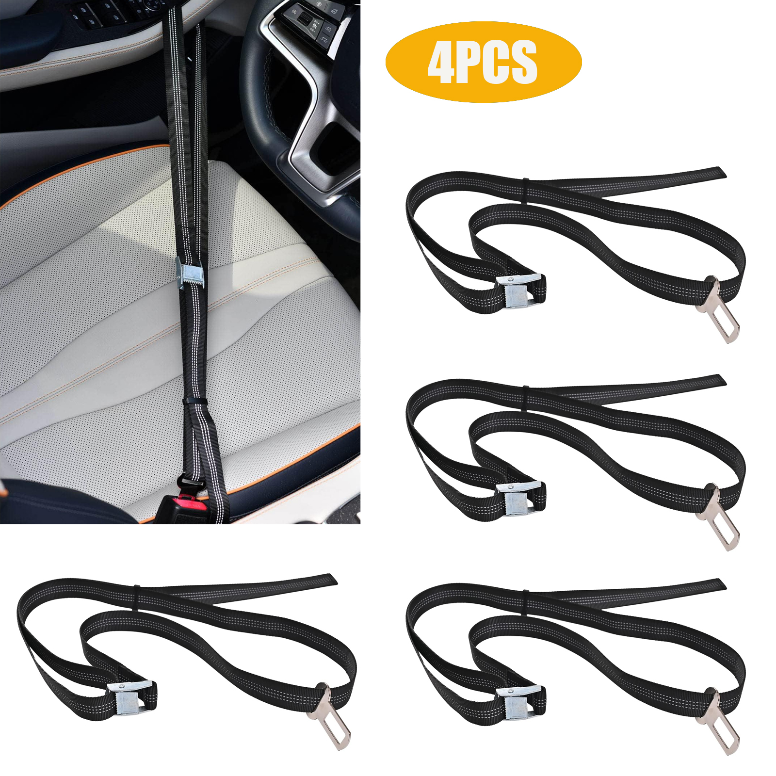 Security Chain Door - 4 Pcs RV Door Anti-Theft Security