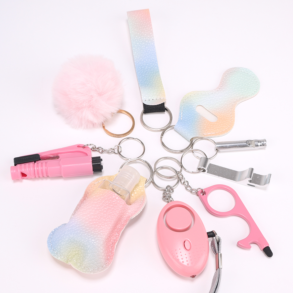 Personal Alarm Keychain - Safety Keychain Full Set For Women