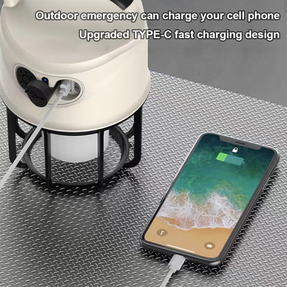 Camping Lantern USB Rechargeab - مراجعة Power Outage Light وسعره