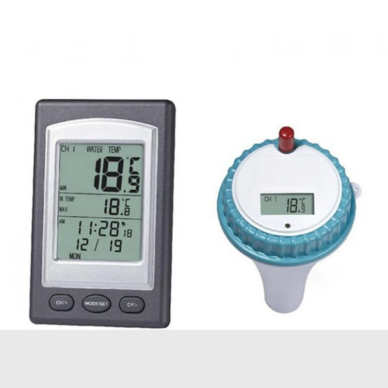 Wireless Floating Thermometer  - مراجعة Pool Alarm Float وسعره