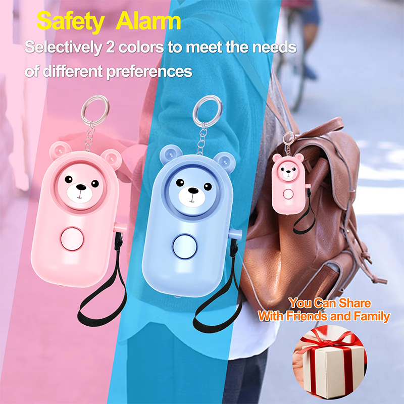 130dB Loud Self Defense Alarm  - مراجعة Personal Alarm Keychain وسعره
