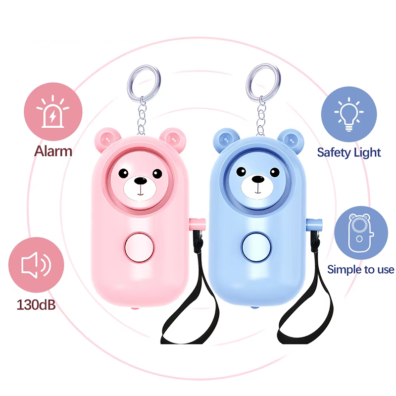 130dB Loud Self Defense Alarm  - مراجعة Personal Alarm Keychain وسعره