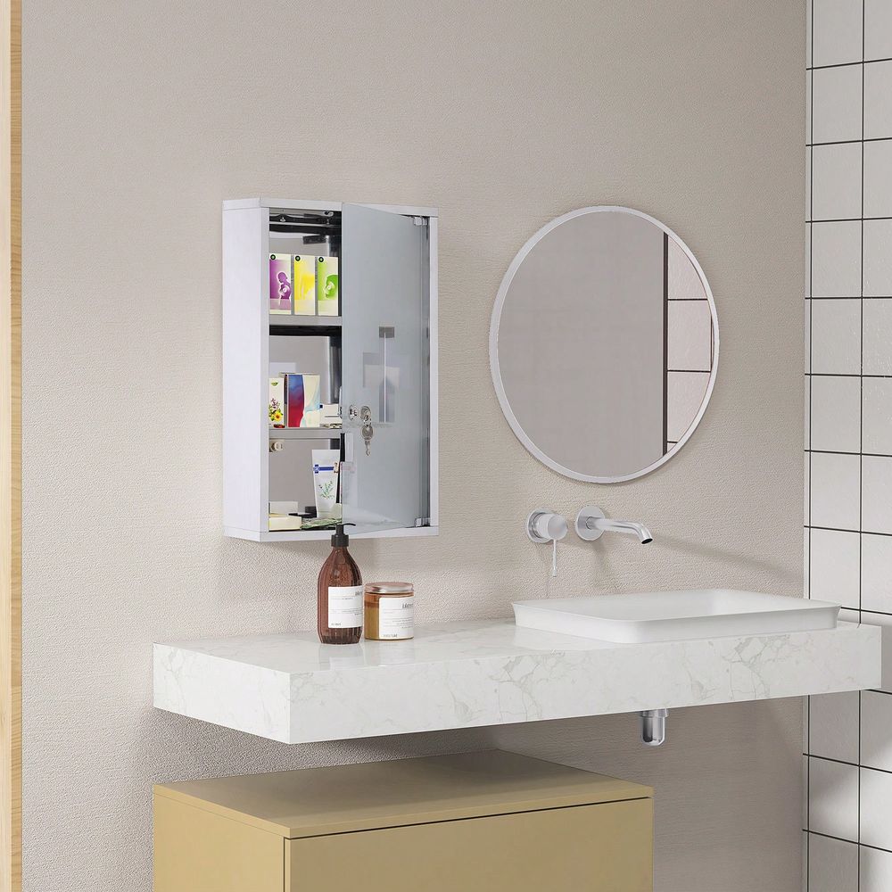 Wall Medicine Cabinet With Loc - مراجعة Medicine Cabinet Lock وسعره