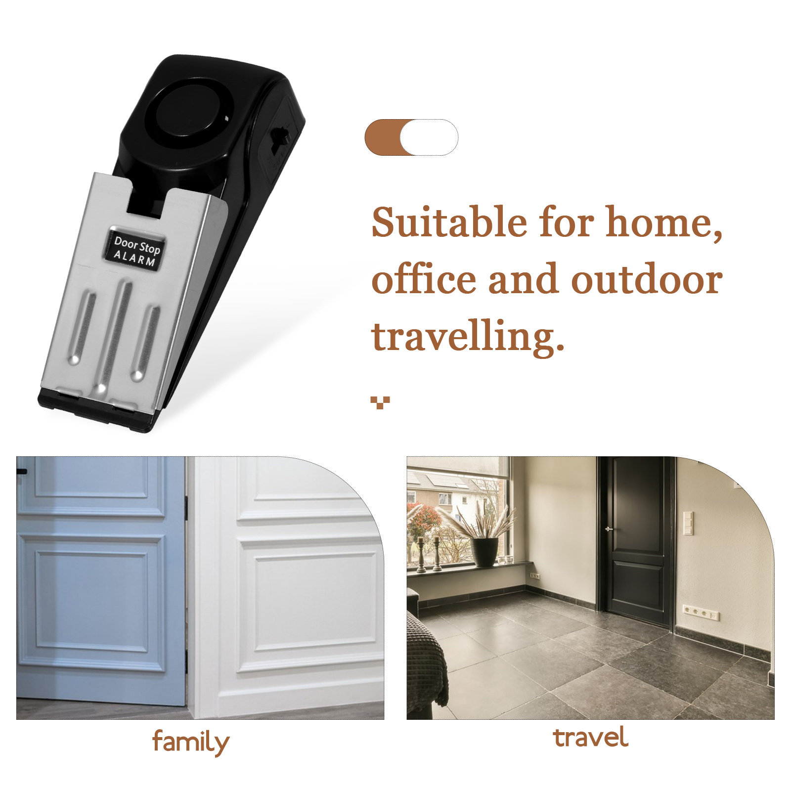 Heavy Duty Door Stop Alarm 120 - مراجعة Door Stop Alarm وسعره