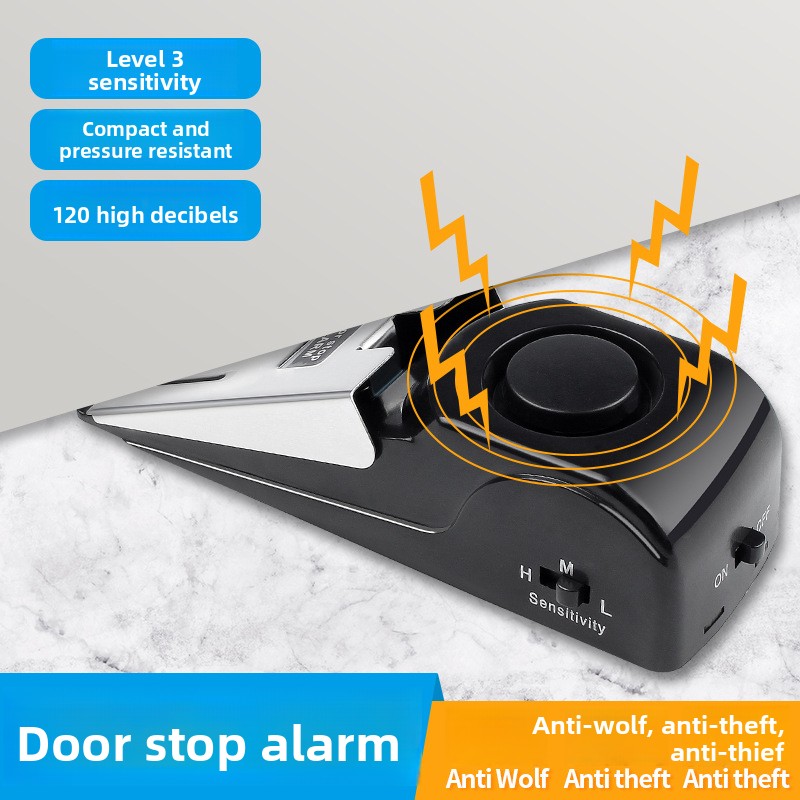 Female household door stopper, - مراجعة Door Stop Alarm وسعره
