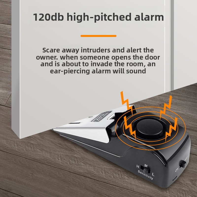 Female household door stopper, - مراجعة Door Stop Alarm وسعره
