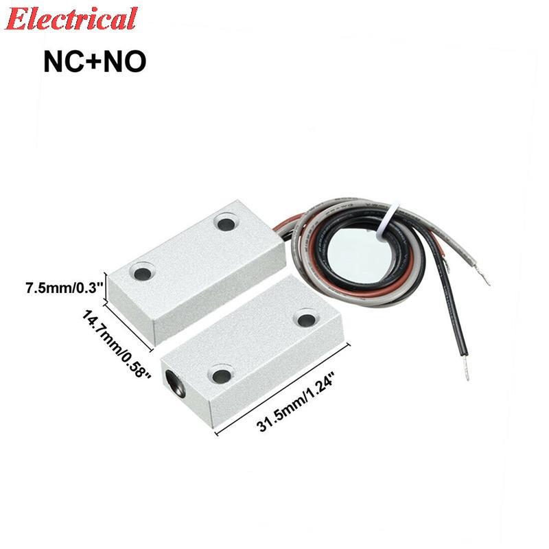 1pc NC+NO Alarm Rolling Gate G - مراجعة Door Stop Alarm وسعره