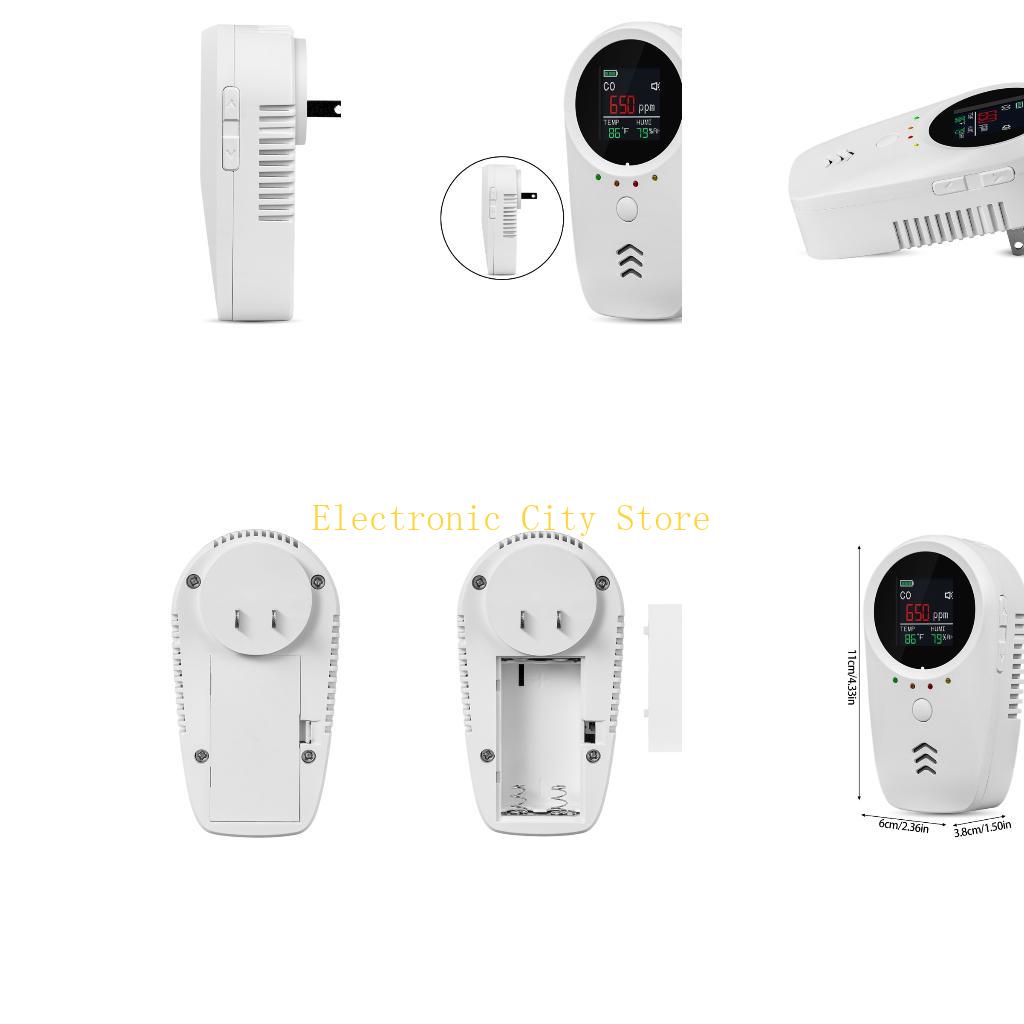 4 In 1 Wall Plugs In Gas Alarm - مراجعة Co Detector Plug وسعره