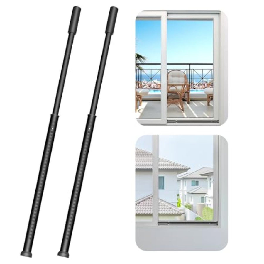 Sliding Door Security Bar, Hea - مراجعة Window Lock Bar وسعره
