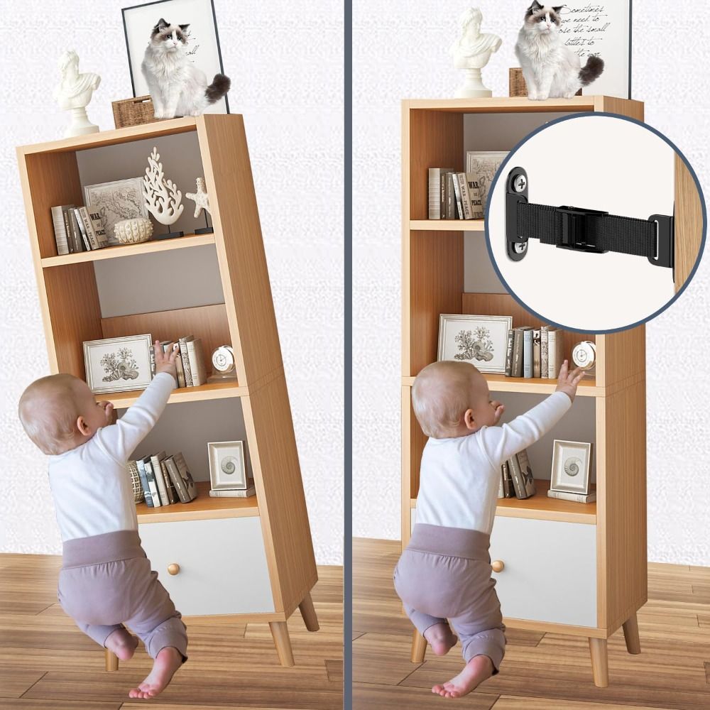 Earthquake Proof Furniture Anc - مراجعة Earthquake Anchor Strap وسعره