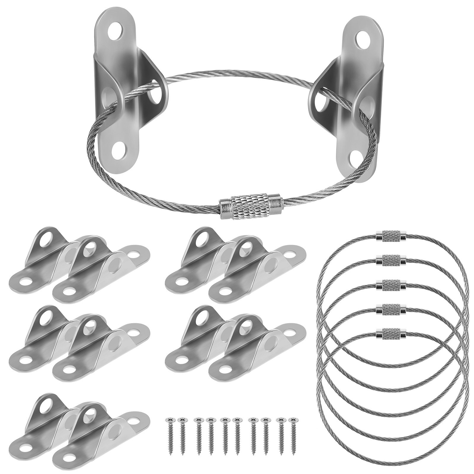 6Sets Anti Tip Furniture Ancho - مراجعة Earthquake Anchor Strap وسعره