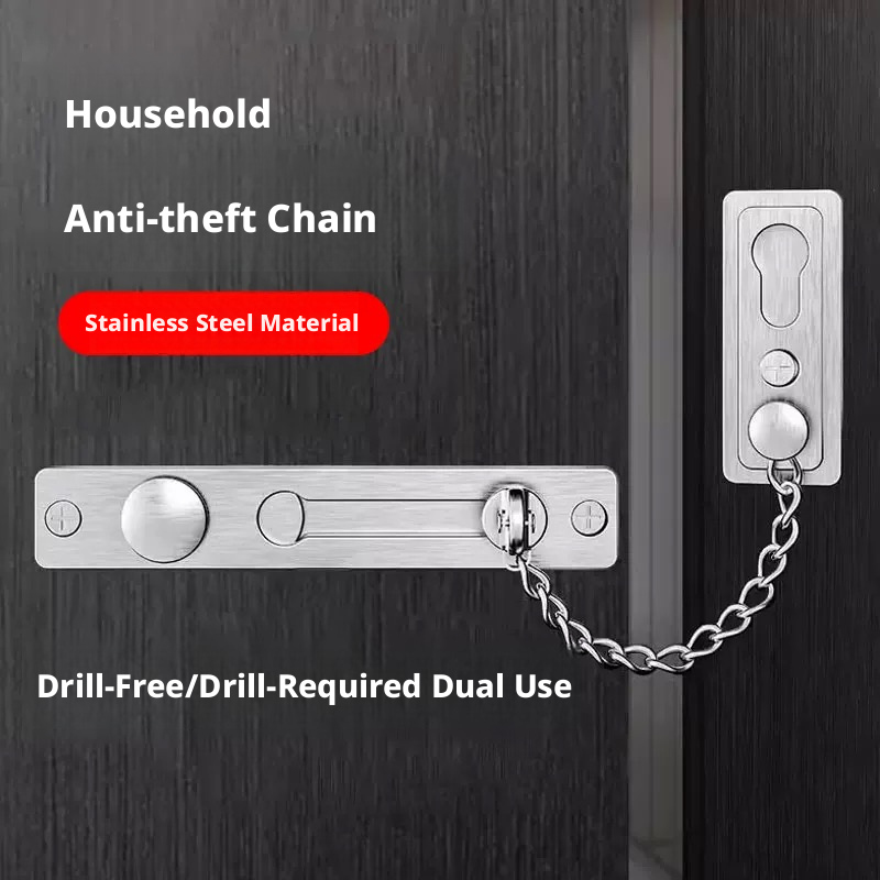 Door Chain Lock Stainless Stee - مراجعة Security Chain Door وسعره