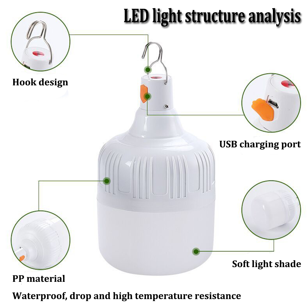 Camping Lantern LED Lamp Bulbs - مراجعة Power Outage Light وسعره
