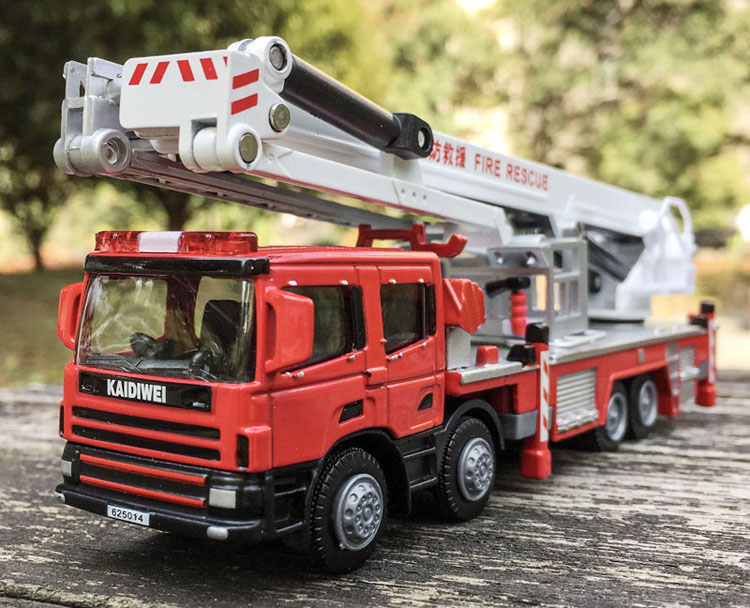 1:50 alloy engineering vehicle - مراجعة Fire Escape Ladder وسعره