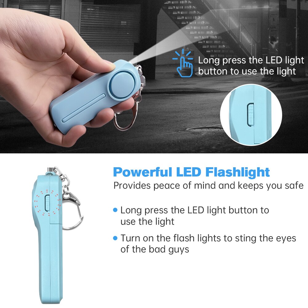 Personal Security Alarm Self D - مراجعة Personal Alarm Keychain وسعره