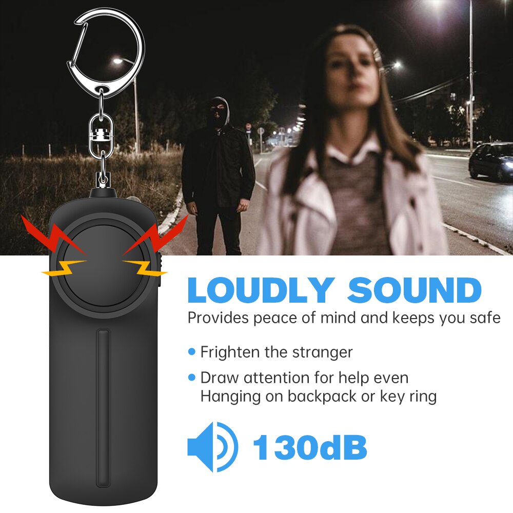 Personal Security Alarm Self D - مراجعة Personal Alarm Keychain وسعره