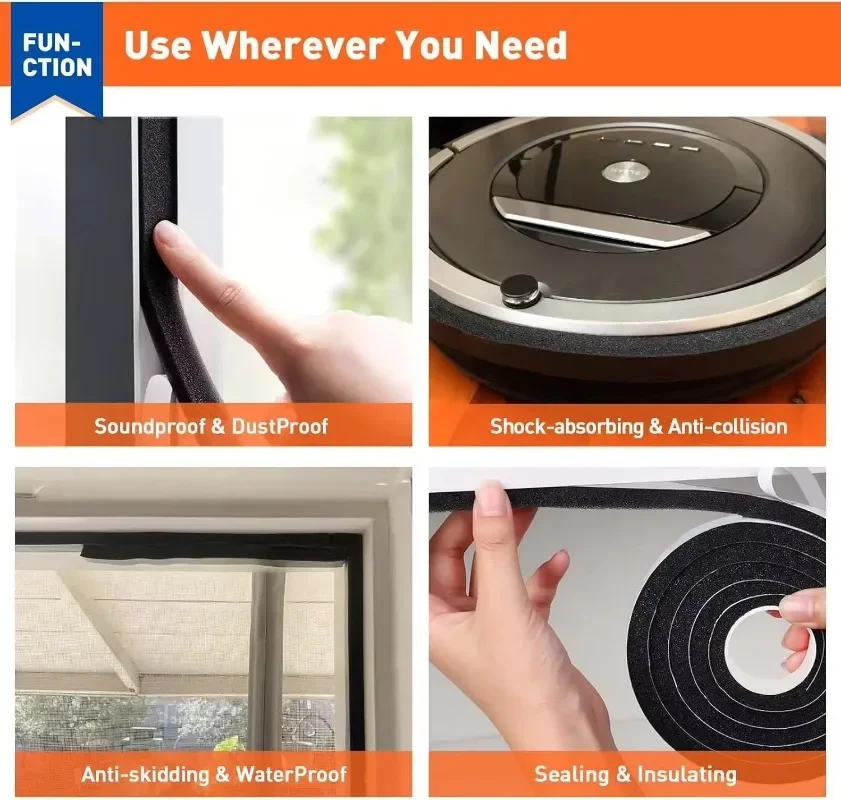 Thick Foam Window Sealing Stri - مراجعة Window Lock Bar وسعره