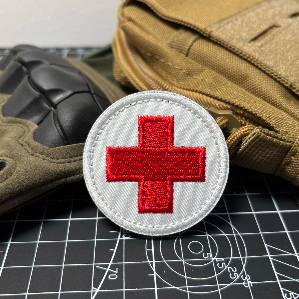 First Aid Red Cross Round Patc - مراجعة First Aid Bag Kit وسعره