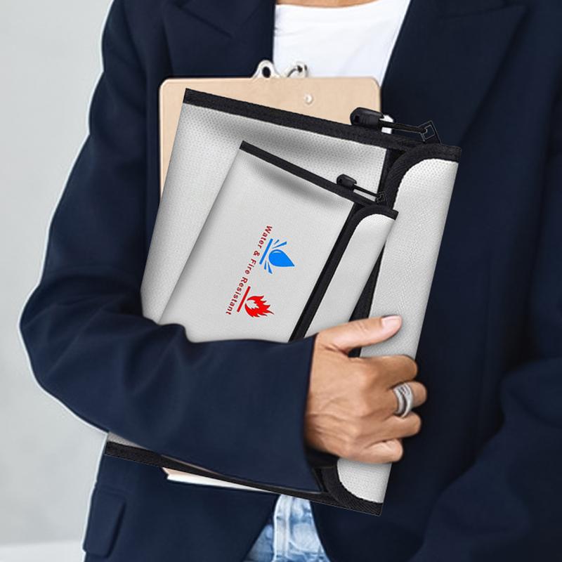 Fireproof Document Bag Firepro - مراجعة Fire Safe Document وسعره