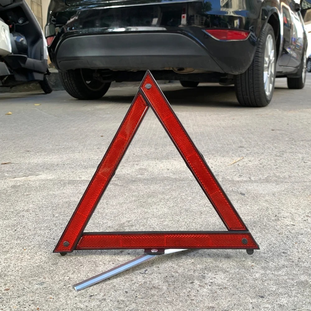 Car Tripod Folded Stop Sign Re - مراجعة Emergency Exit Sign وسعره