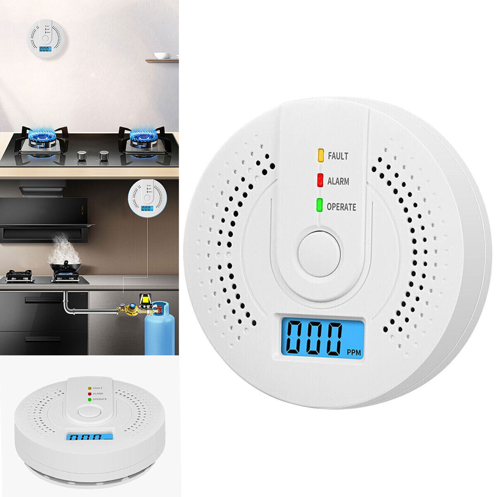 Carbon Monoxide Detector CO Ga - مراجعة Smoke Detector Interconnected وسعره