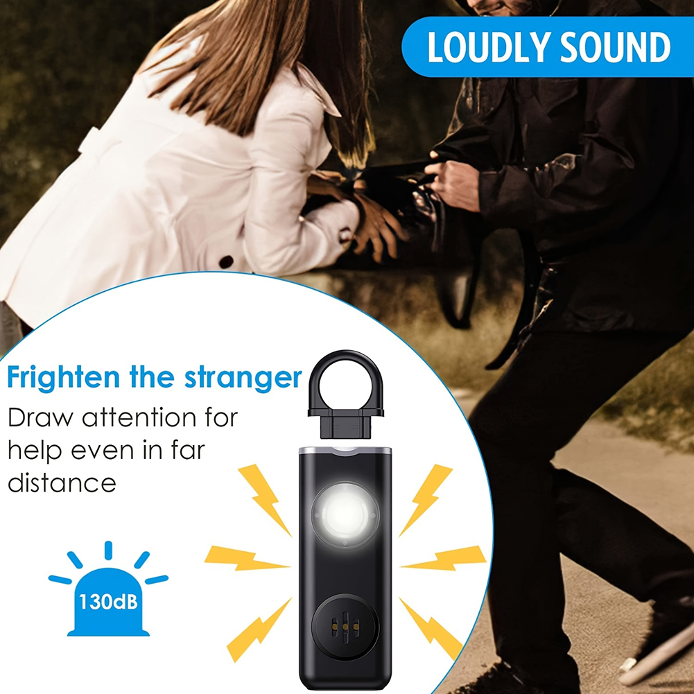 Anti-wolf Alert 130dB Loud Sel - مراجعة Personal Alarm Keychain وسعره