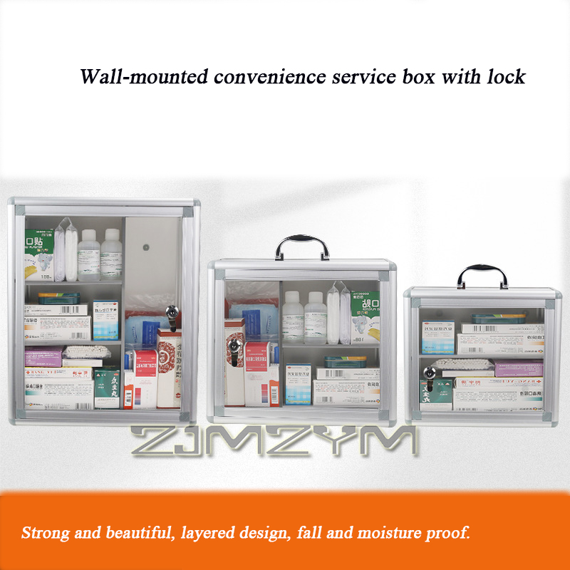 Aluminum Alloy Portable Medici - مراجعة Medicine Cabinet Lock وسعره