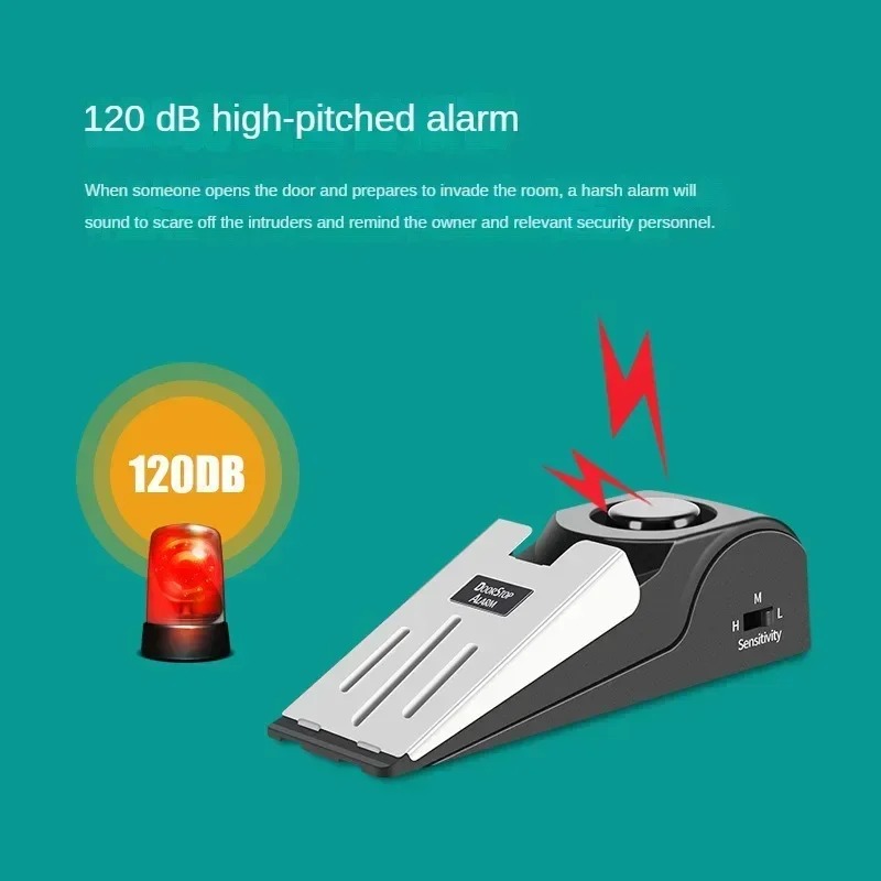 Portable Door Stop Security Al - مراجعة Door Stop Alarm وسعره