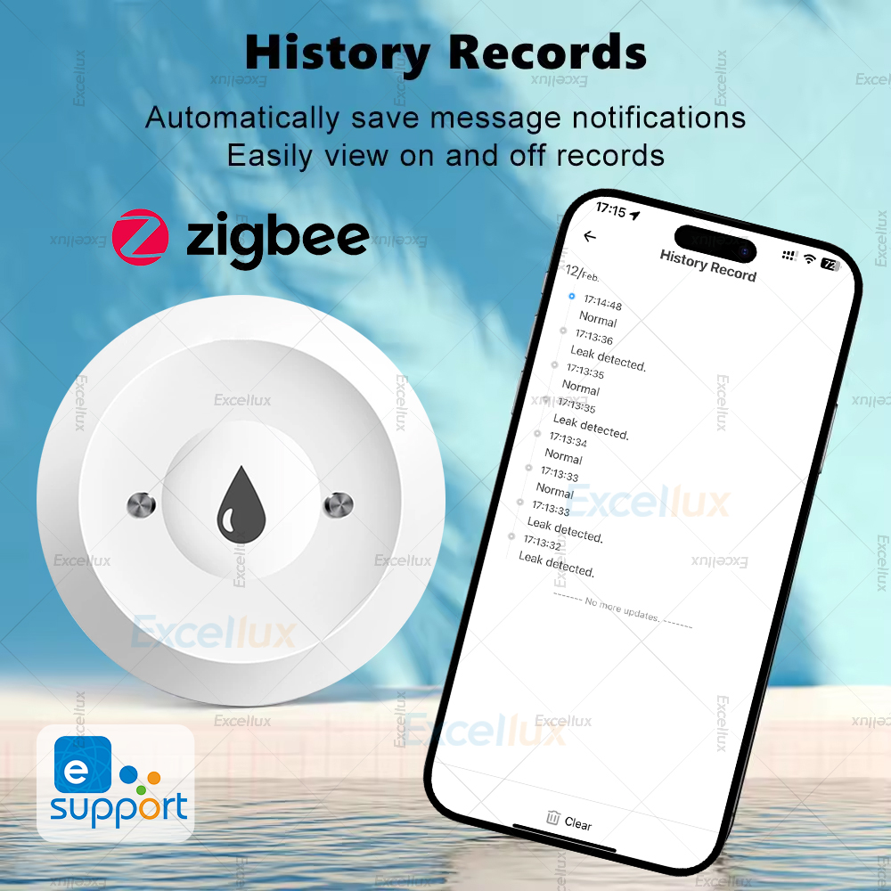 Ewelink Zigbee 3.0 Water Senso - مراجعة Water Alarm Sensor وسعره