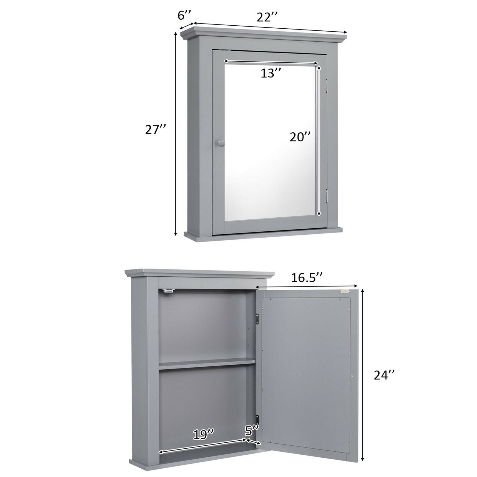 Bathroom Mirror Cabinet Wall M - مراجعة Medicine Cabinet Lock وسعره
