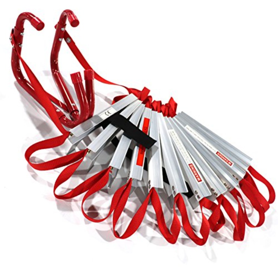 Portable Fire Ladder 2 Story E - مراجعة Fire Escape Ladder وسعره