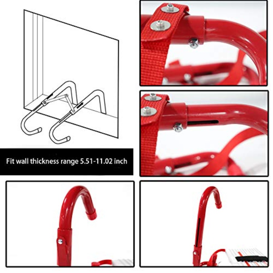 Portable Fire Ladder 2 Story E - مراجعة Fire Escape Ladder وسعره