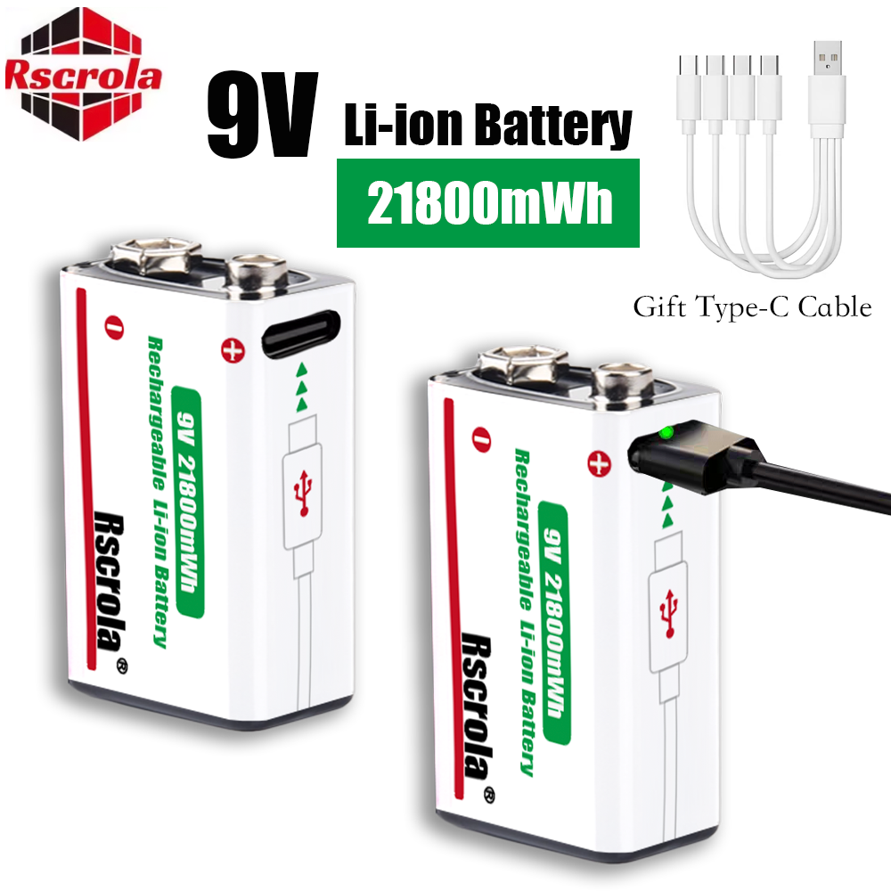 Type-C Rechargeable 9V Lithium - مراجعة Smoke Detector Interconnected وسعره