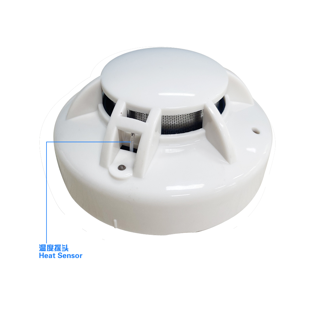 1Pcs 9-24Vdc Wire Smoke And Ov - مراجعة Smoke Detector Interconnected وسعره