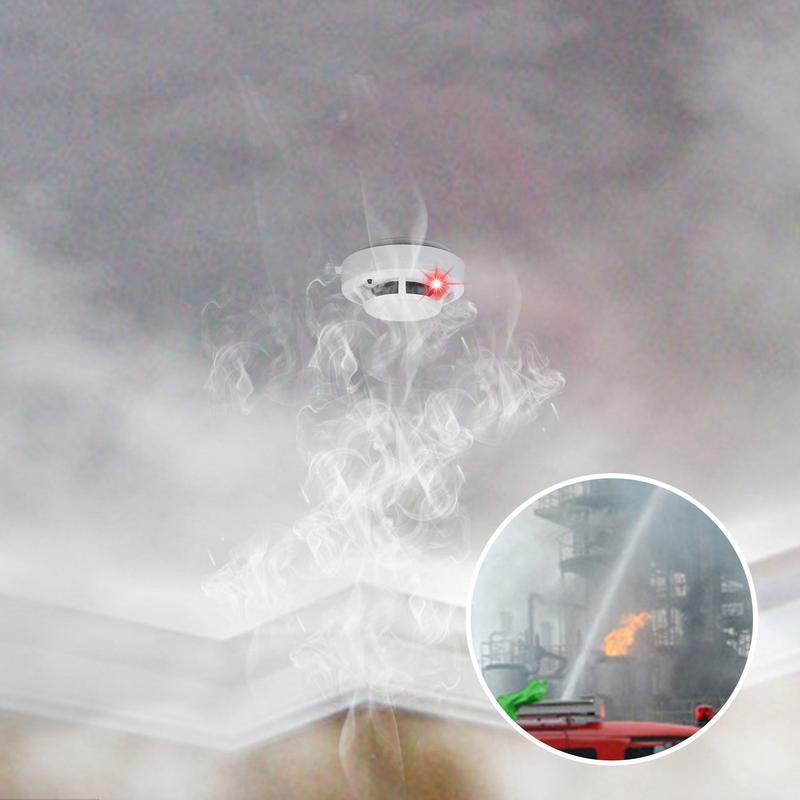 Fire Alarm Home Fire Alarm Sma - مراجعة Smoke Detector Interconnected وسعره