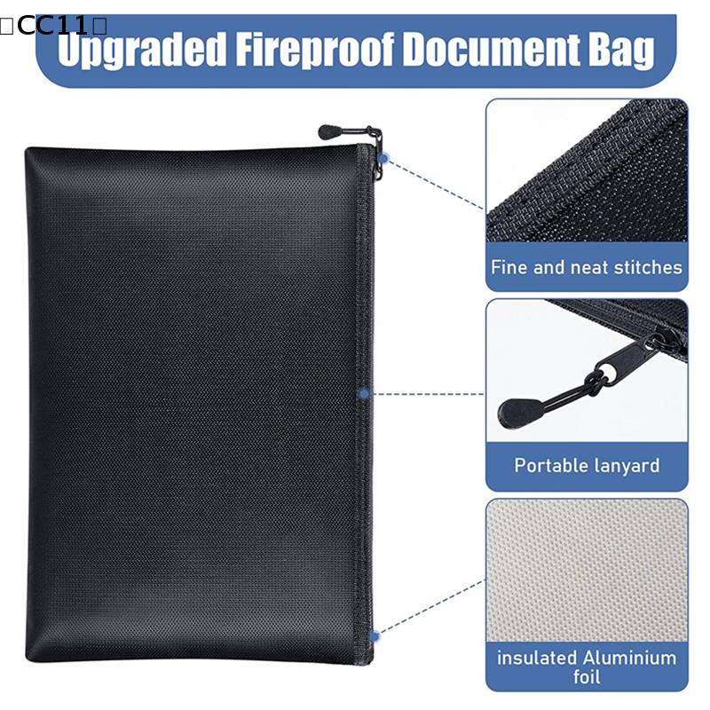 Fireproof Document Bag Waterpr - مراجعة Fire Safe Document وسعره