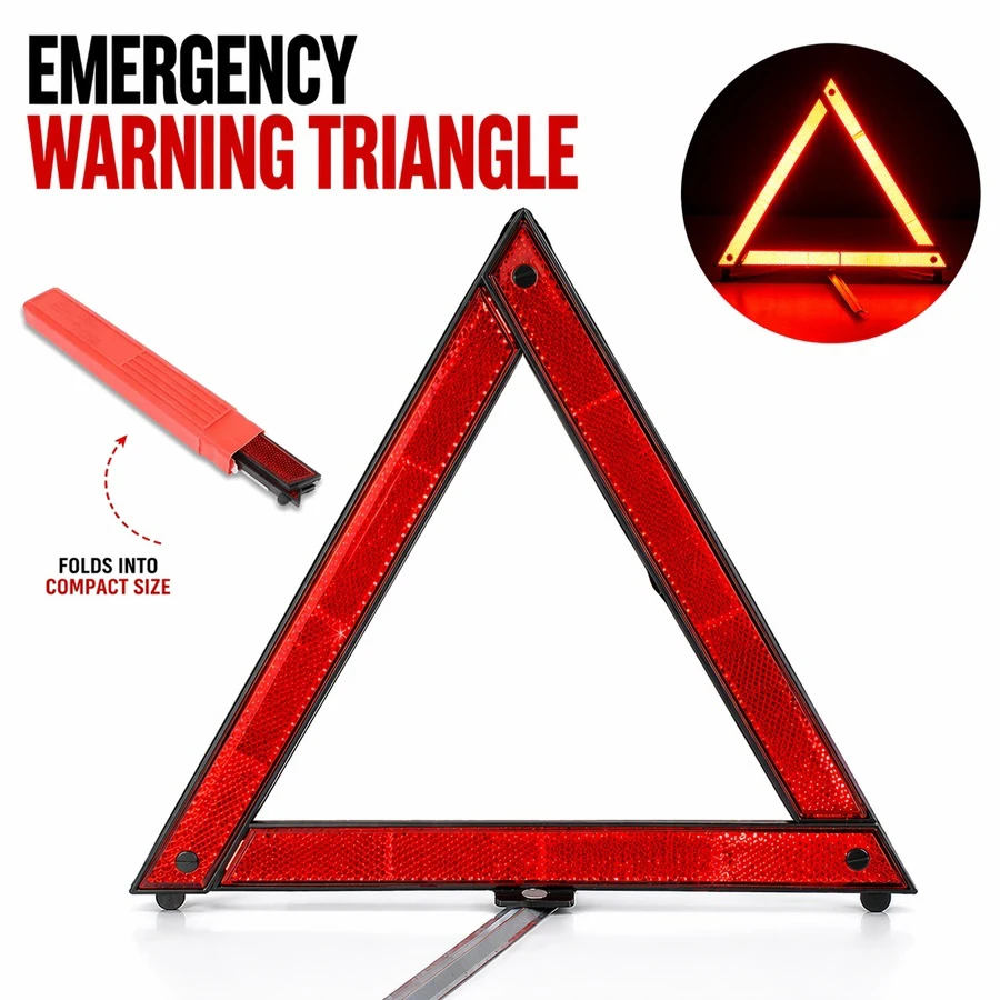Car Tripod Folded Stop Sign Re - مراجعة Emergency Exit Sign وسعره
