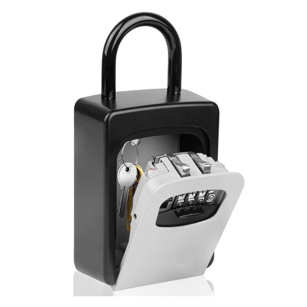 Wall Mount Key Lock Box 4 Digi - مراجعة Lockbox Key Secure وسعره