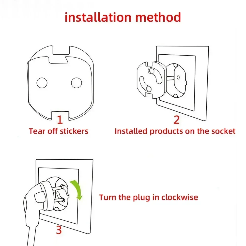 1/10pcs Electrical Outlet Prot - مراجعة Outlet Cover Baby وسعره