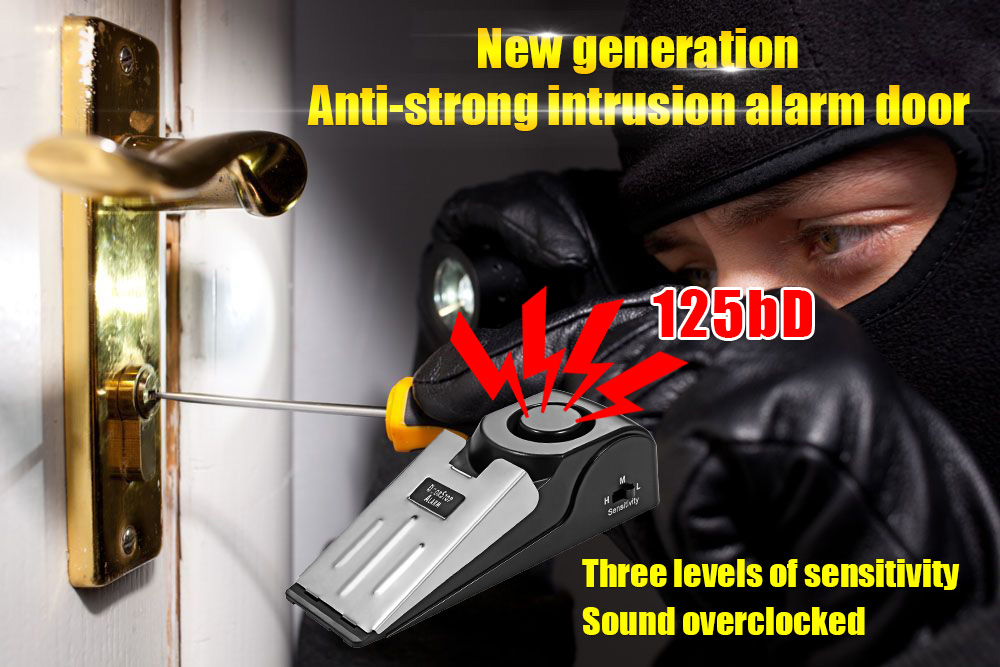KERUI 125DB Anti-theft Burglar - مراجعة Door Stop Alarm وسعره