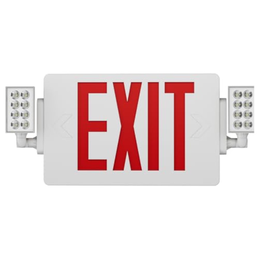 Spectsun 1 Pack Exit Signs wit - مراجعة Emergency Exit Sign وسعره