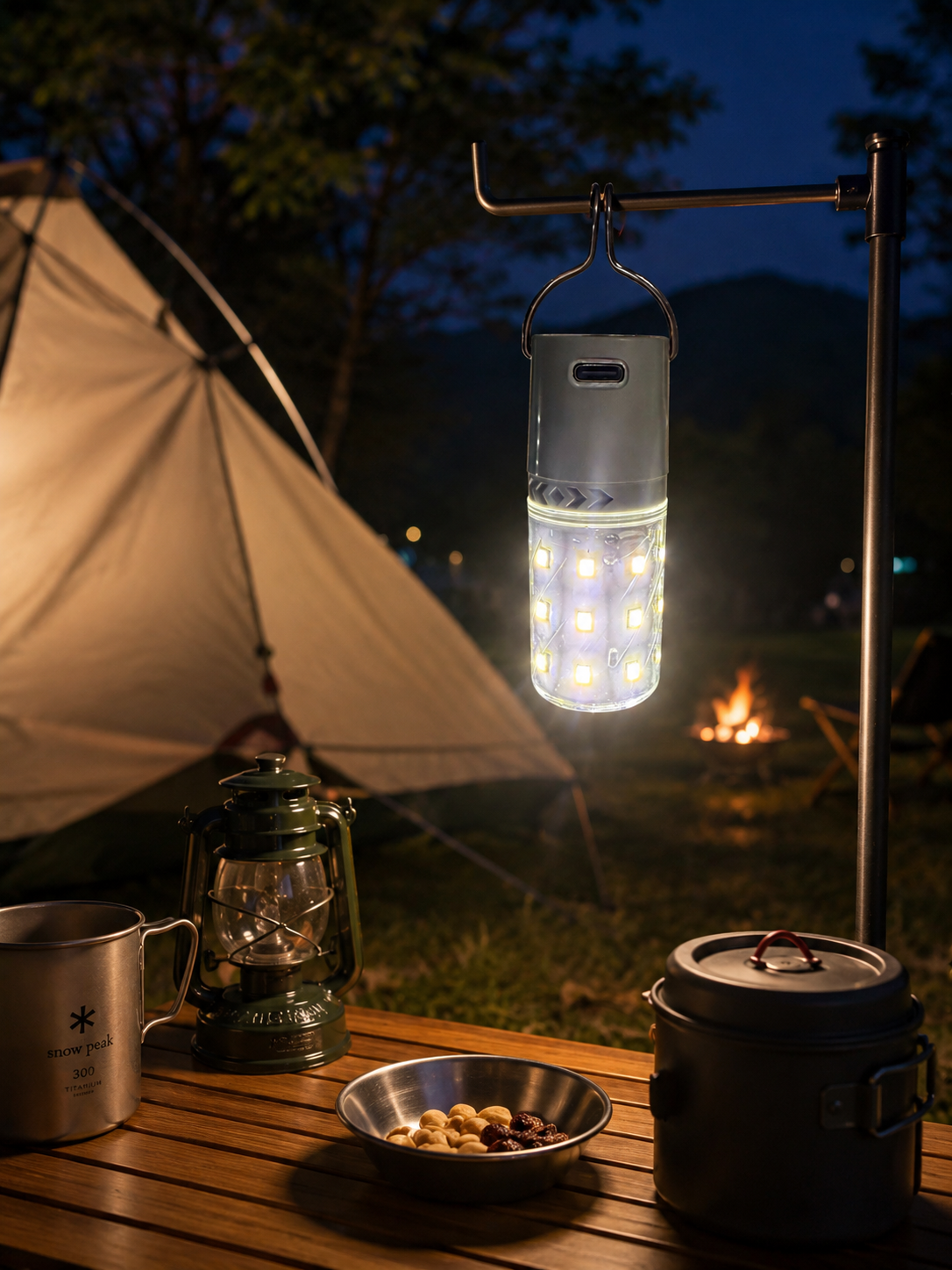 USB Rechargeable Emergency Lig - مراجعة Power Outage Light وسعره