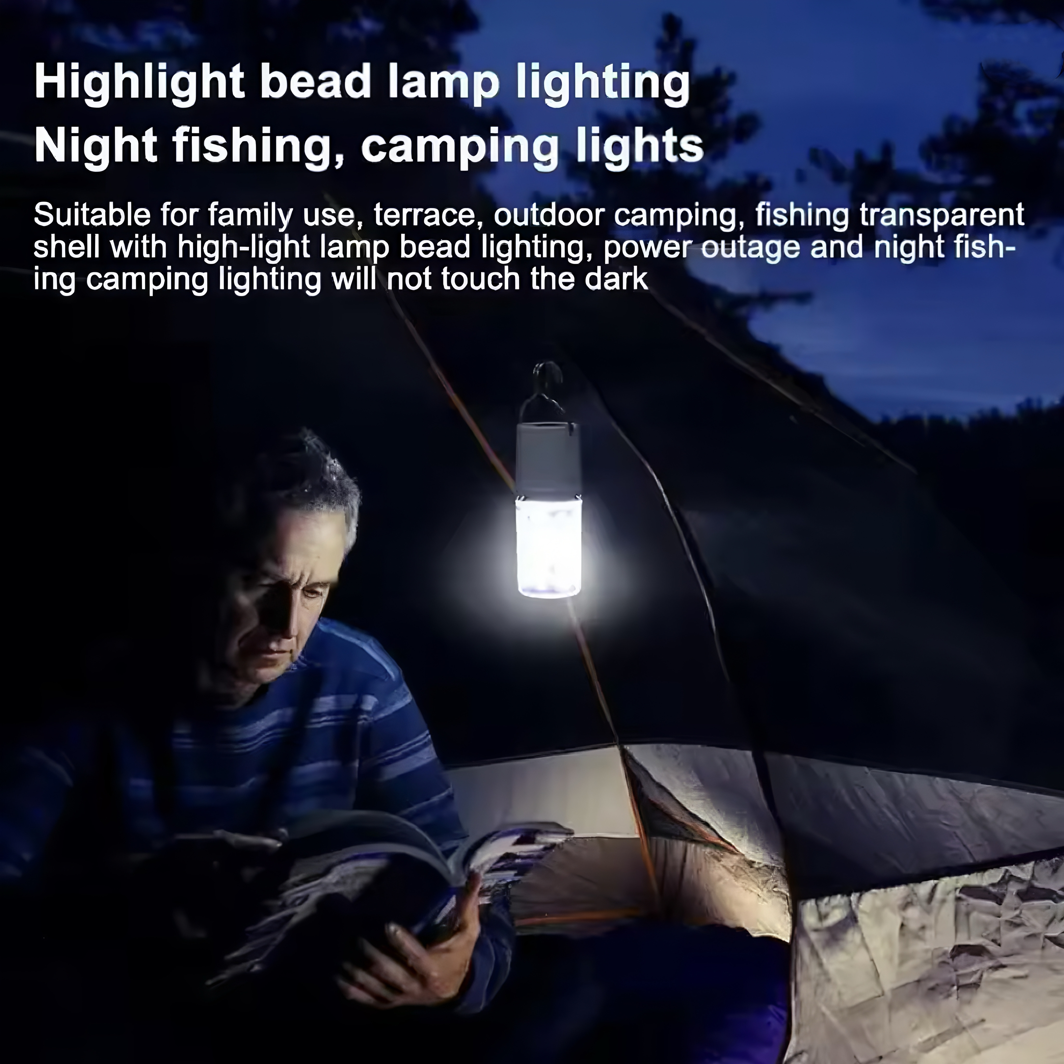 USB Rechargeable Emergency Lig - مراجعة Power Outage Light وسعره