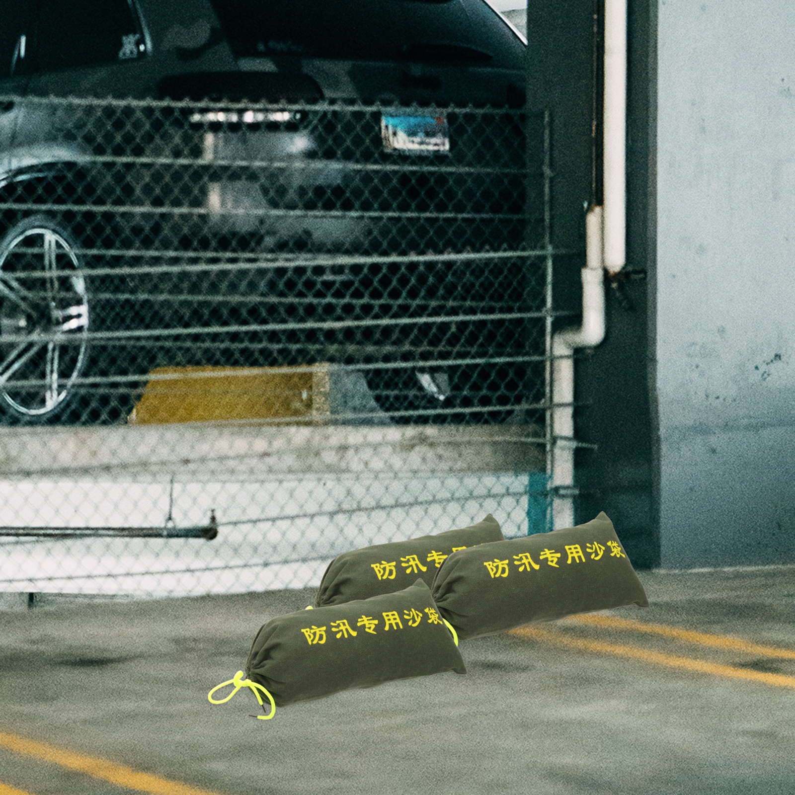 3pcs Empty Sandbag For Flood B - مراجعة Flood Barrier Bag وسعره