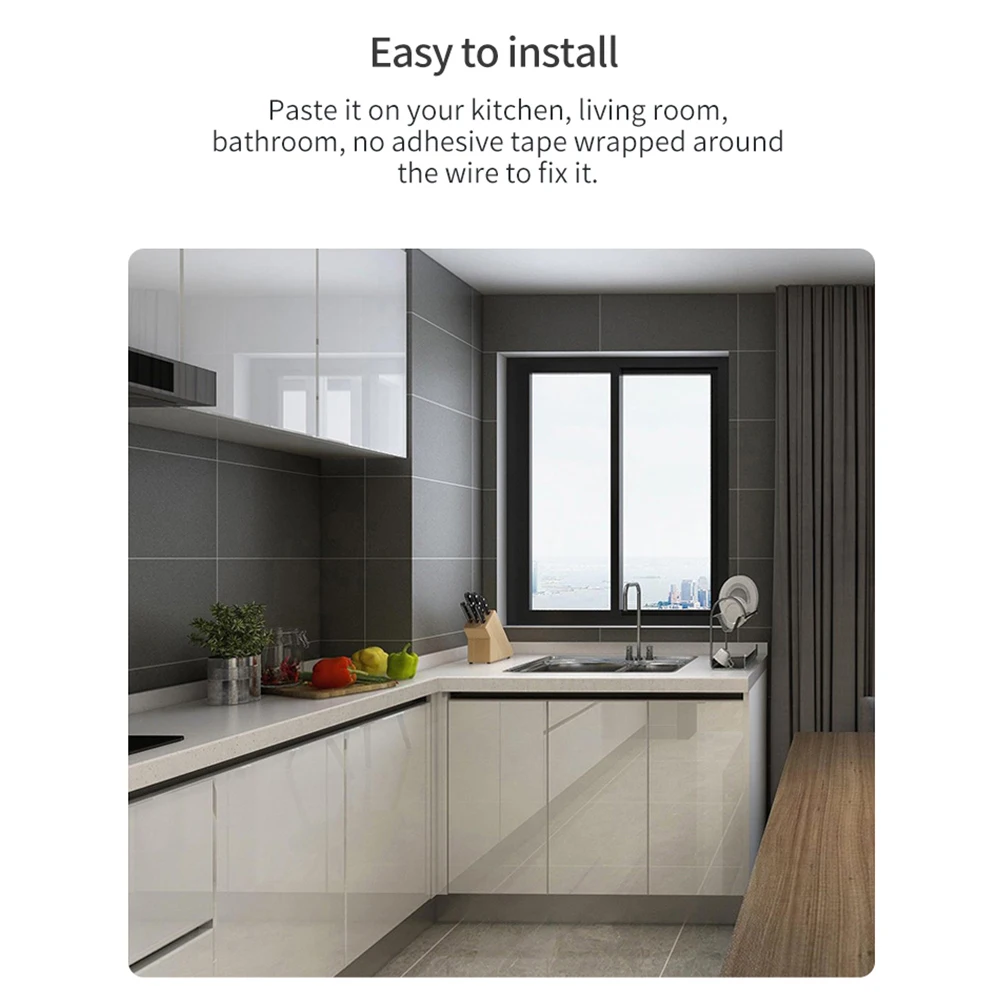 Haozee Tuya Smart ZigBee3.0 Sm - مراجعة Water Alarm Sensor وسعره
