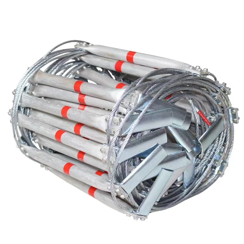 5M Soft Rope Ladder With Wire  - مراجعة Fire Escape Ladder وسعره