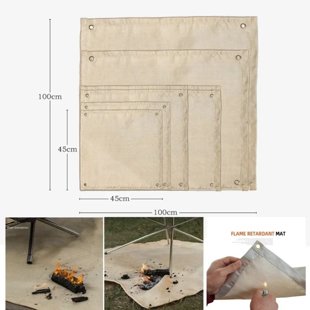 High Temperature Fire Blanket  - مراجعة Fire Blanket Kitchen وسعره