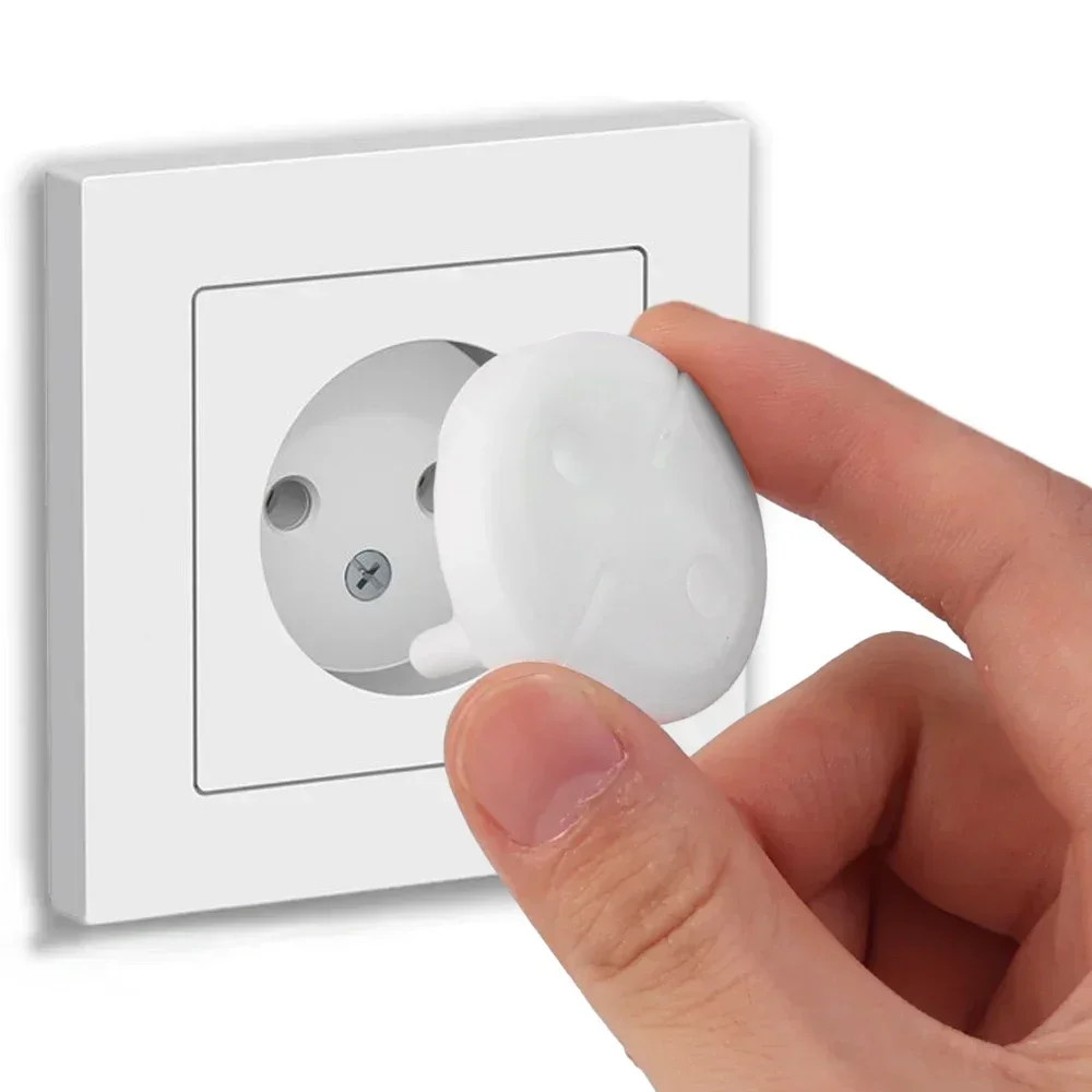 White Electrical Safety Socket - مراجعة Outlet Cover Baby وسعره